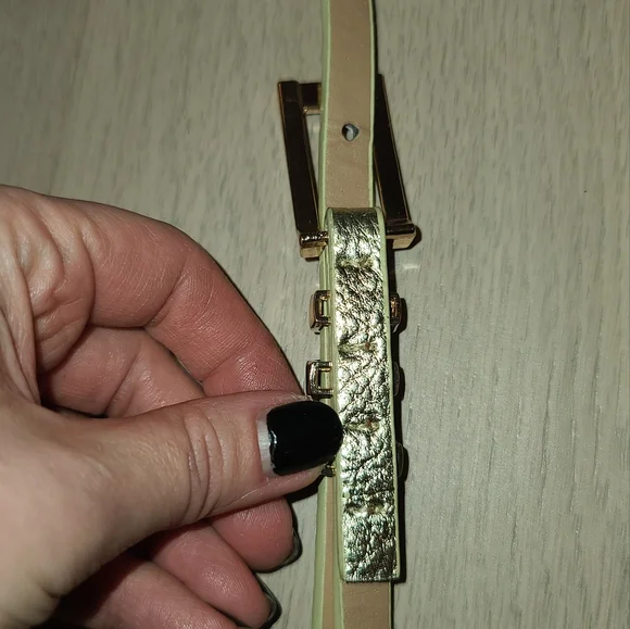White gold thin belt - Picture 4 of 6